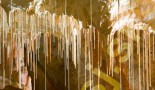 Detail der Sintergebilde – Sinterröhrchen