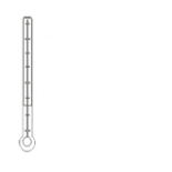 Lufttemperatur in der Höhle von 6,1 bis 7,0 °C.