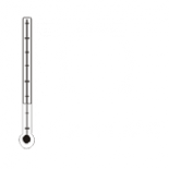 Lufttemperatur in der Höhle von 10,2 bis 11,4 °C.