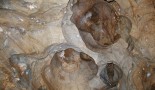 Ceiling cupolas, Ochtinská Aragonite Cave.