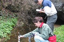 Monitoring of selected physical-chemical parameters of water by multifunctional probe Horiba; Oravecká Spring - Ponický karst