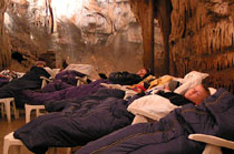 Healing children with respiratory diseases in the Jasovská Cave (Foto: J. Zelinka)