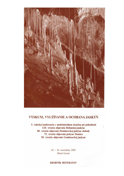 Research, utilization and protection of caves Research, utilization and protection of caves