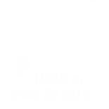 A barlang távolsága a parkolótól 1000 m, kb. 25 perc.