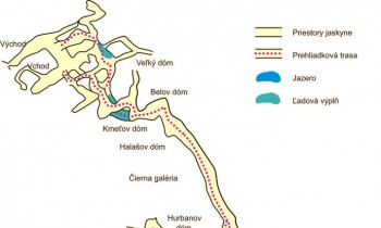 Mapa jaskini