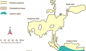 Mapa jaskyne