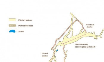 Mapa jaskyne